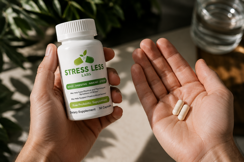 StressLess™ Raw Probiotic Supplement